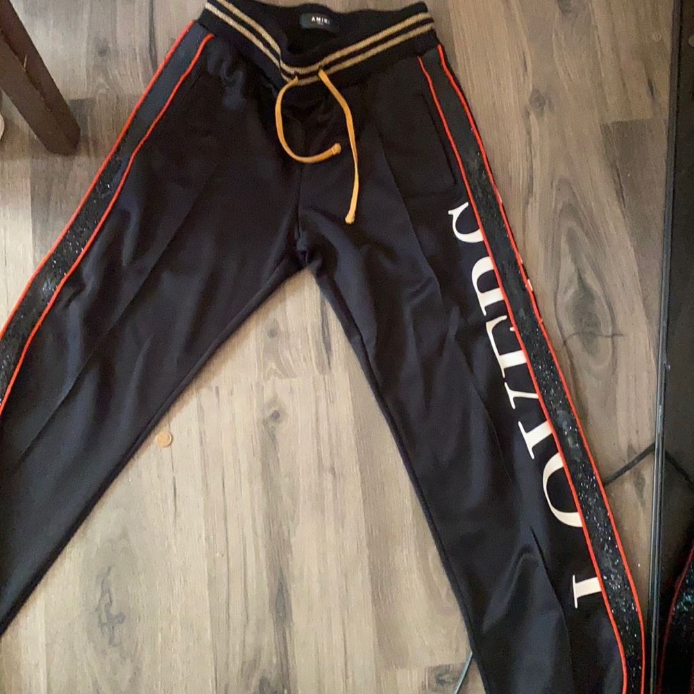 Amiri track pants